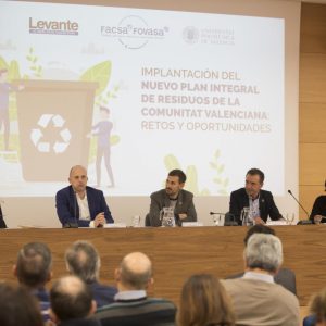 La Cátedra FACSA-FOVASA de la UPV analiza los retos y oportunidades del nuevo Plan Integral de Residuos de la Comunitat Valenciana