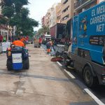 Fovasa despliega un dispositivo especial de limpieza en la Media Maratón de València
