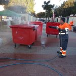 Fovasa refuerza los servicios de limpieza viaria y recogida de residuos en l’Alcúdia con motivo de la XXV Feria Gastronómica