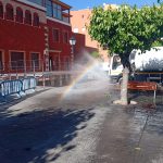 FOVASA refuerza el servicio de limpieza durante las fiestas de Moros y Cristianos de Muro de Alcoy